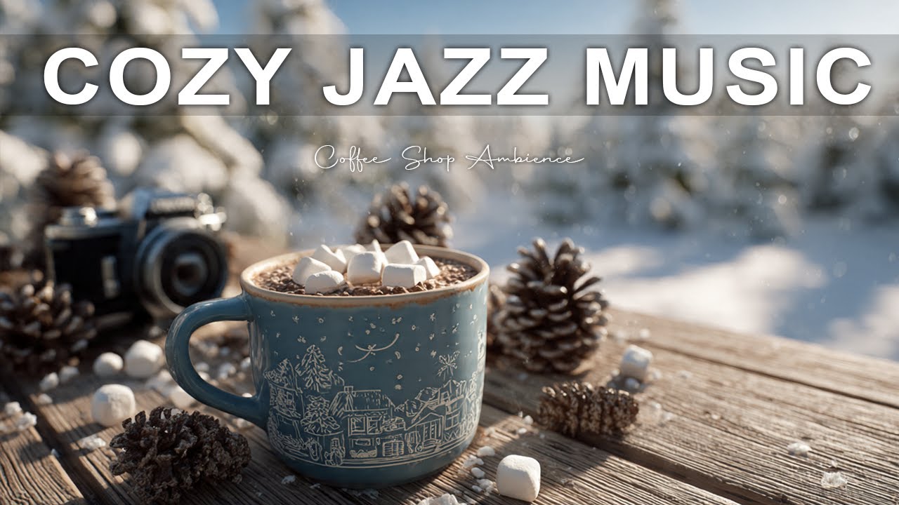 Cozy Jazz Music☕ January Bossa Nova Instrumental & Relaxing Jazz Cafe Music for Studying