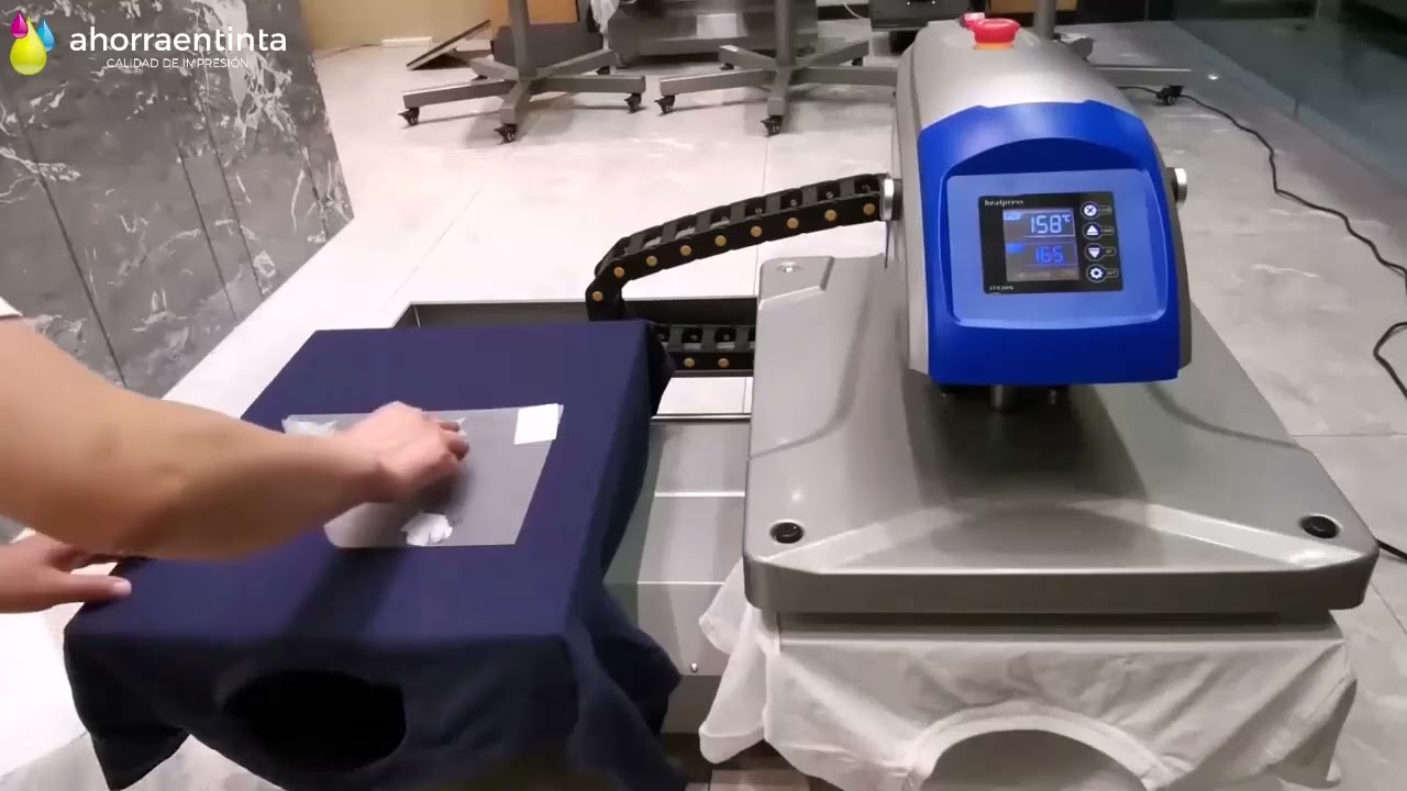 Prensa Automática FX8 B2NDup #prensastermicas#heatpress#prensasdobleplato