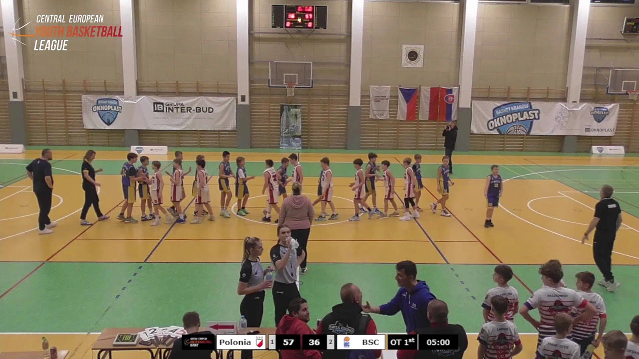 CEYBL U12, 31. 1. 2026, Polonia Warszawa - BSC Bratislava