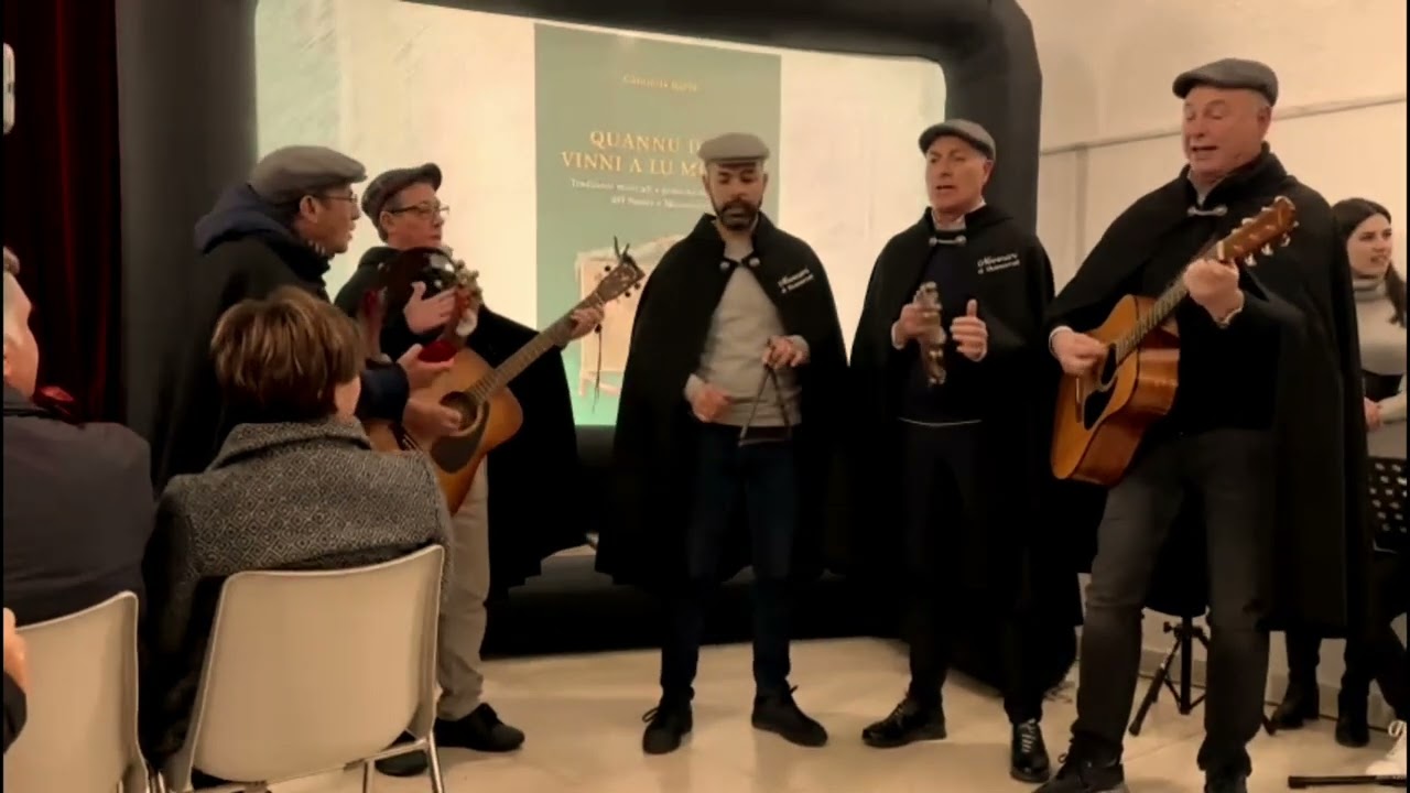 La novena di Natale a Mussomeli. Riprese di Sergio Bonanzinga e Giuseppe Giordano (14/12/2024).