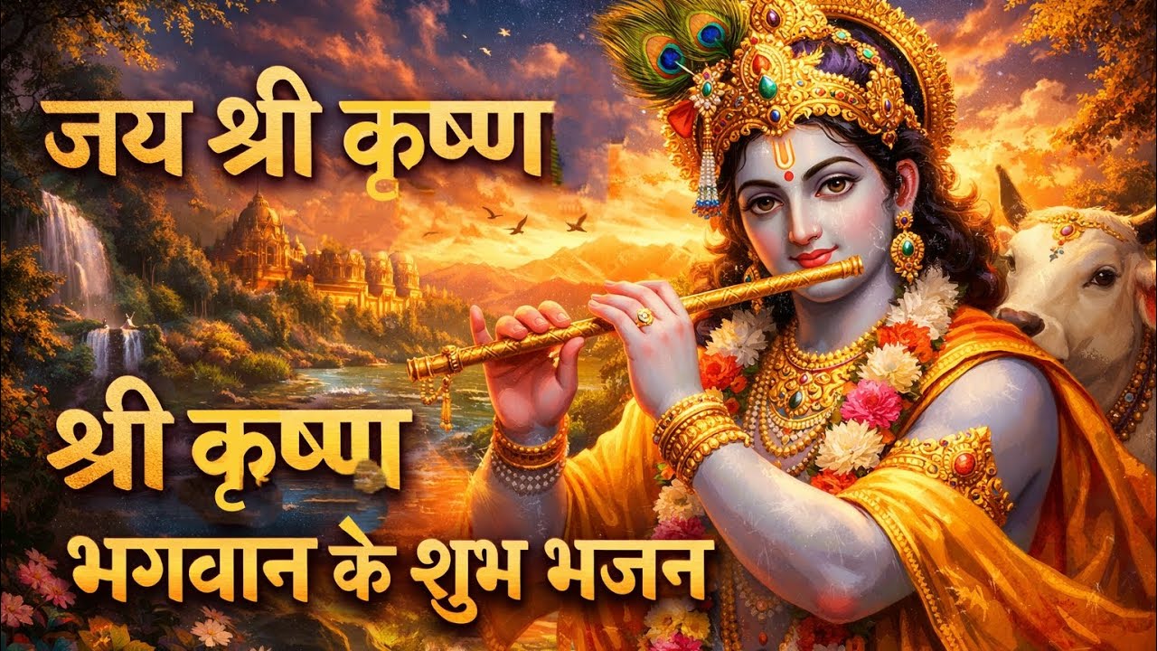 श्री कृष्ण के शुभ भजन😍।। shri krishna ke shubh bhajan🥰 #krishna #krishnabhajan #radhakrishna 🥰