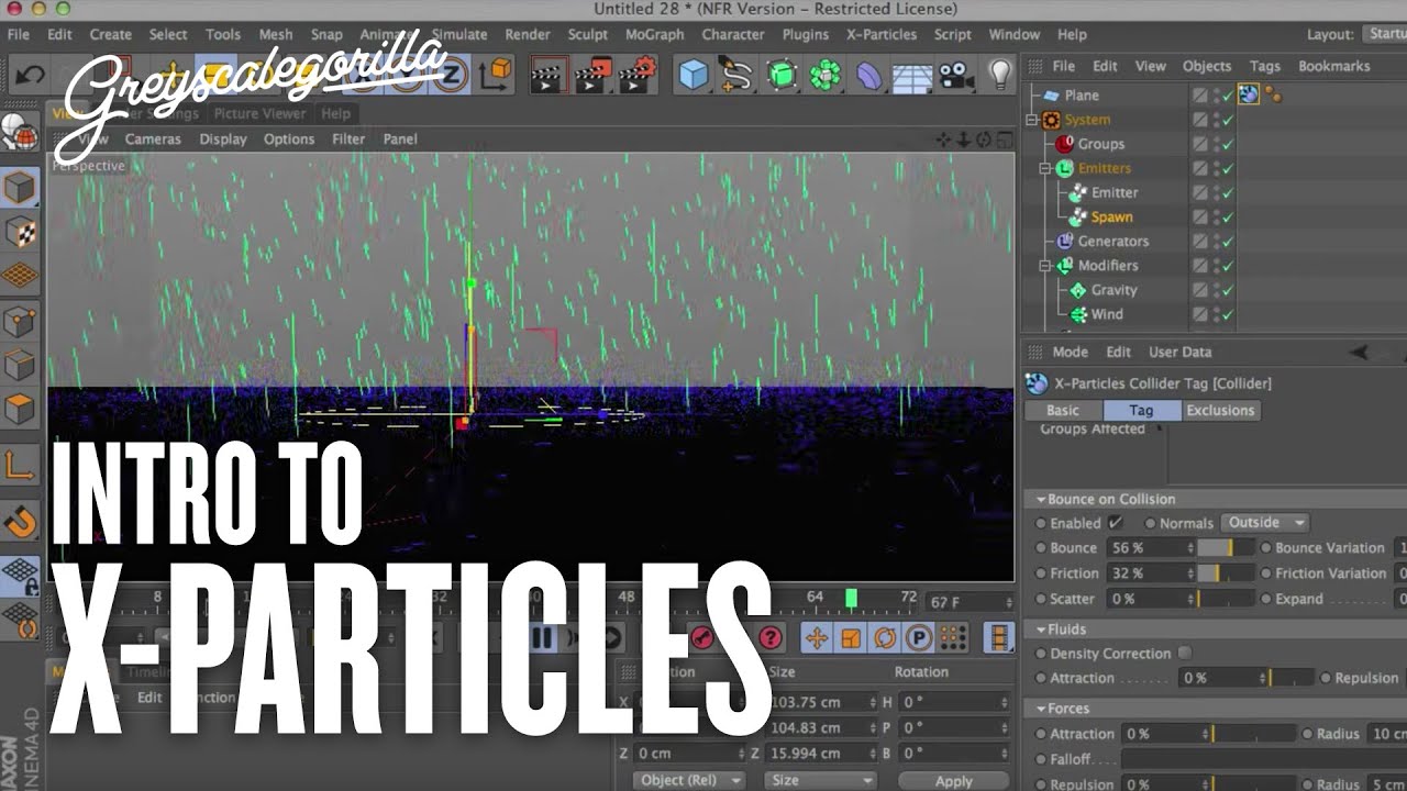 Intro To X-Particles - A Cinema 4D Plugin