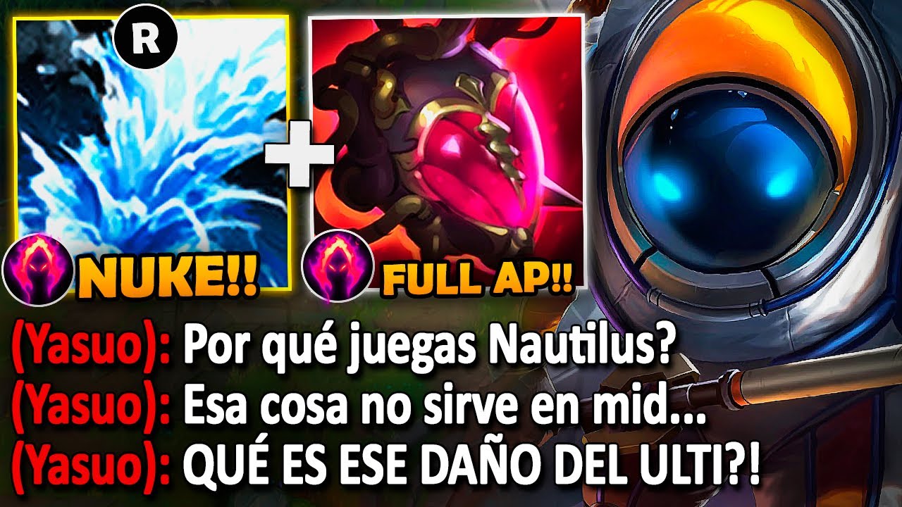 Nautilus pero cada R quita el 90% de vida con esta build full ap