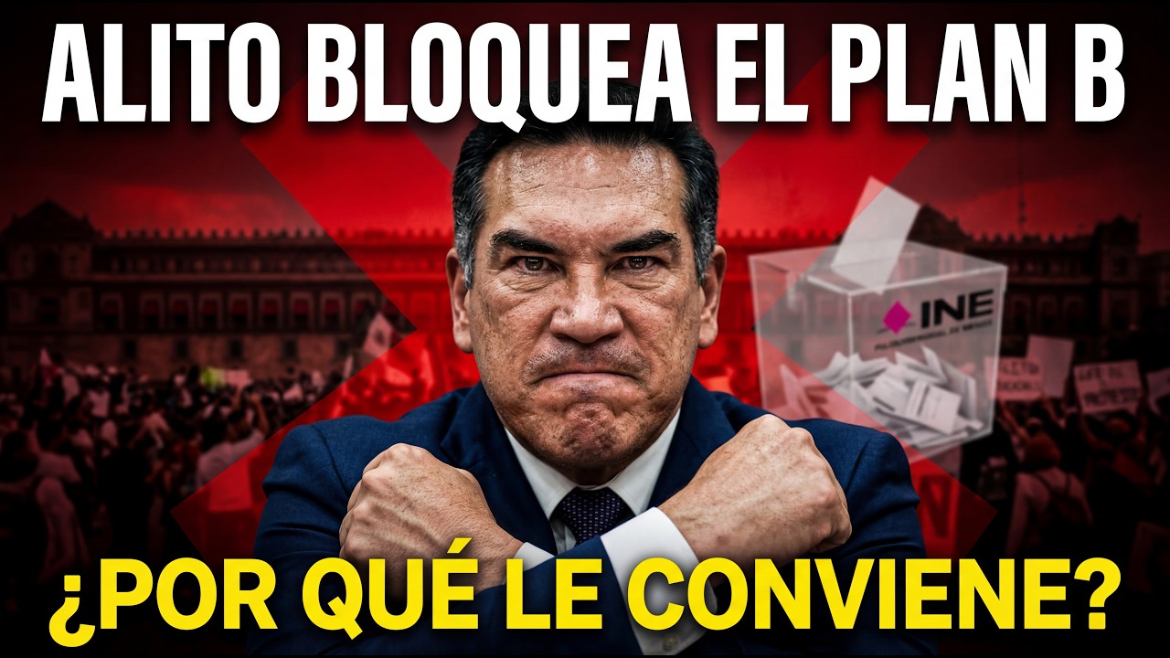 ALITO MORENO ARREMETE contra CLAUDIA SHEINBAUM y su PLAN B electoral. 'ES UNA FARSA Y UNA LOCURA'