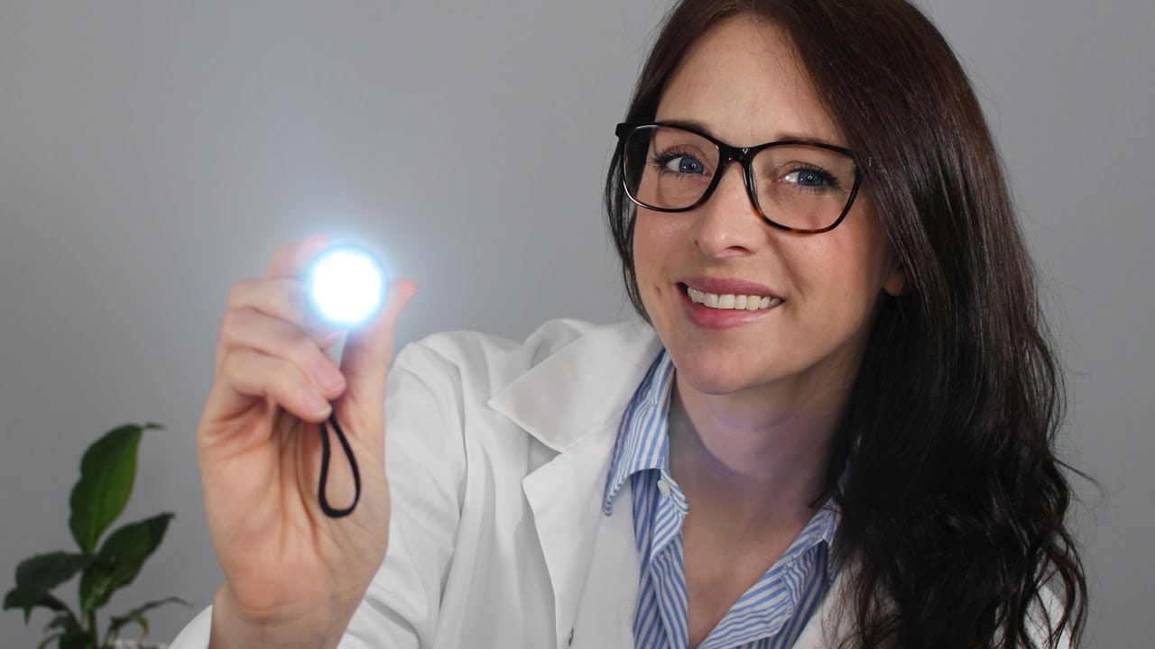 ASMR Follow the Light - Eye Check Up