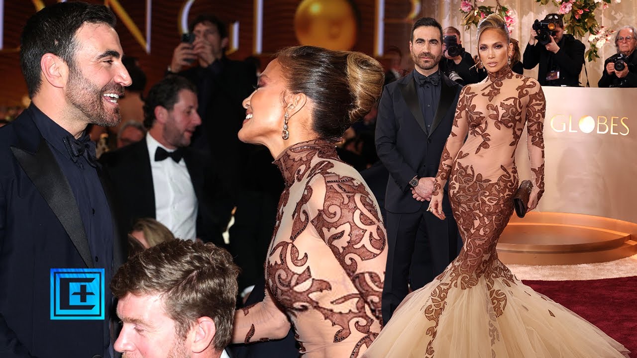 Jennifer Lopez and Brett Goldstein were all smiles at the 2026 Golden Globes amid dating rumors