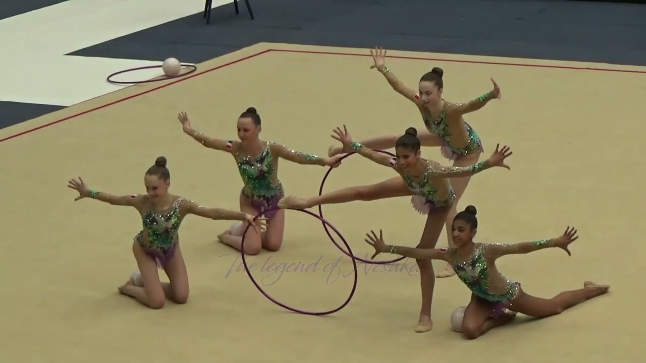 Ensemble FRANCE 3 ballons 2 cerceaux (réserve) - 2025 Championnats de France (démo du vendredi) (1)