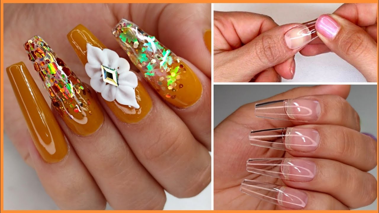 Uñas Con Tips Completos de Kiara Sky⎮ Uñas sin acrilico ni olor