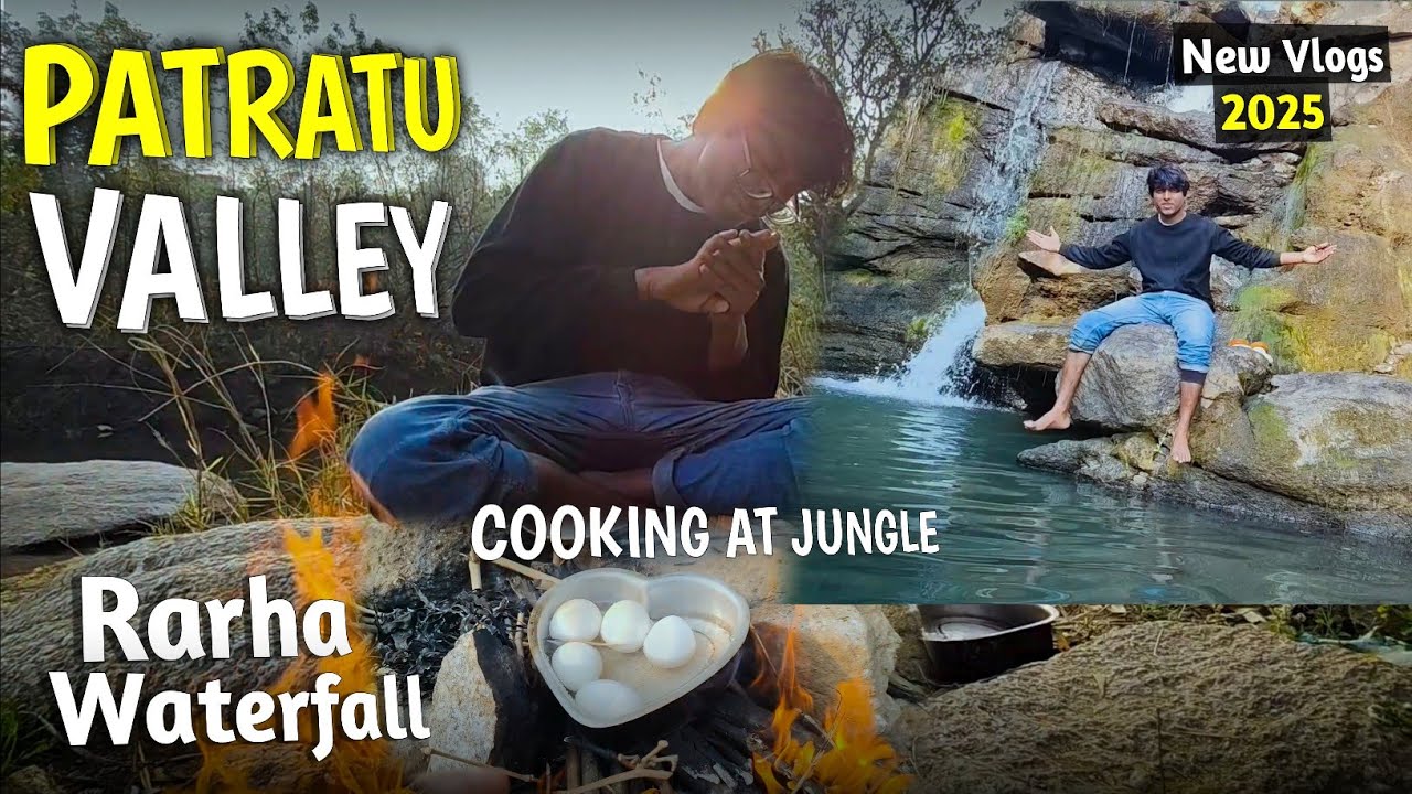 Patratu Valley Rarha Waterfall 2025 Vlogs | Hidden Place | Picnic Spot In jharkhand | Rahul Paswan
