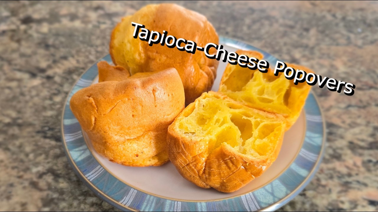 Tapioca-Cheese Popovers