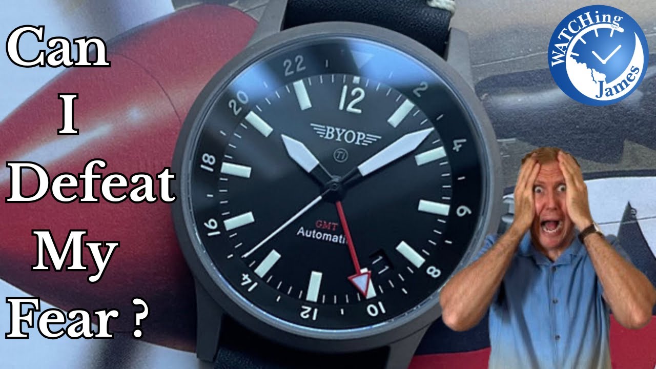 BYOP Meridian Titanium GMT Pilot - Full Review From the micro brand Be Your Own Pilot