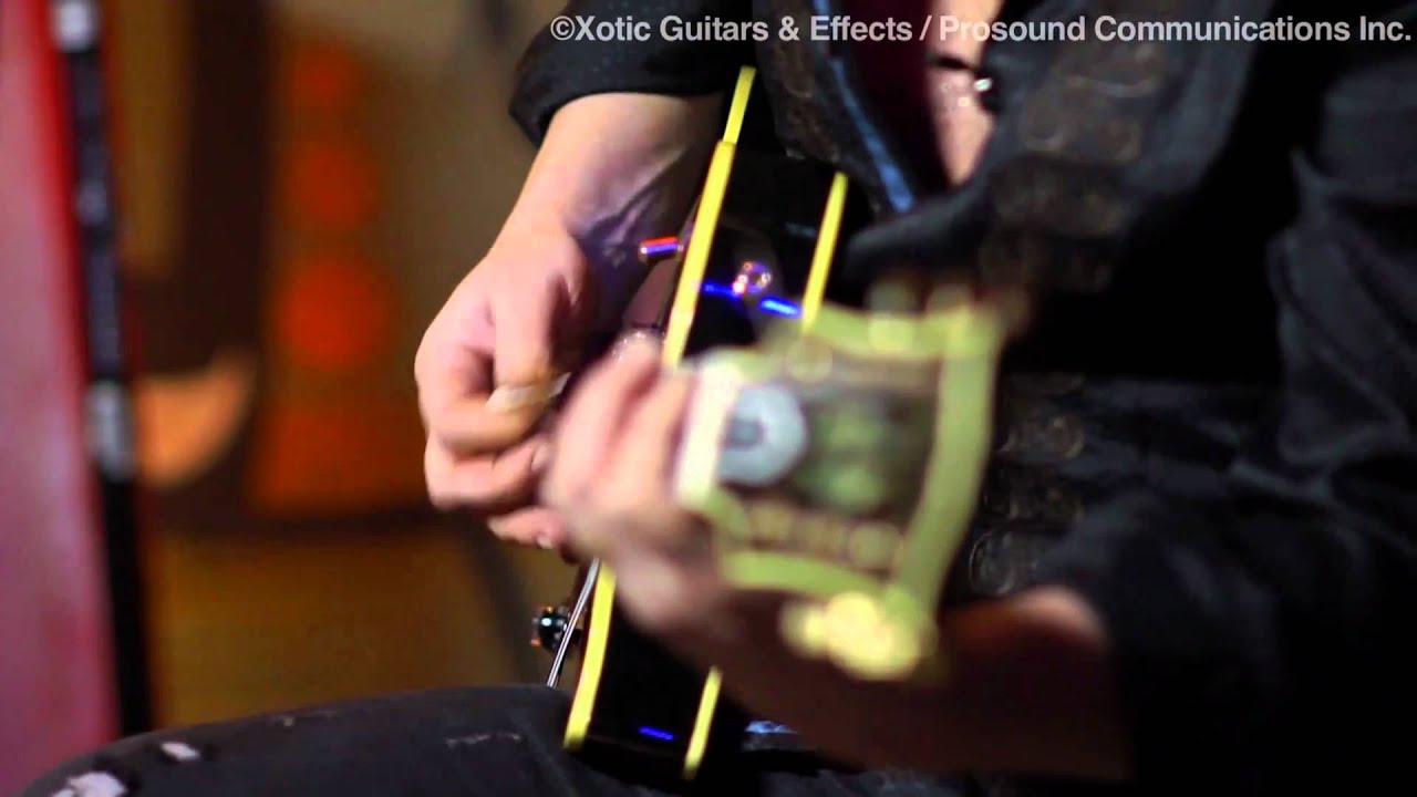 Steve Stevens with Xotic BB Plus - Mar 2011