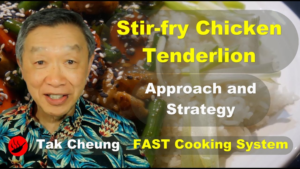 How to stir-fry chicken tenderloin?  How will it different from chicken breast?