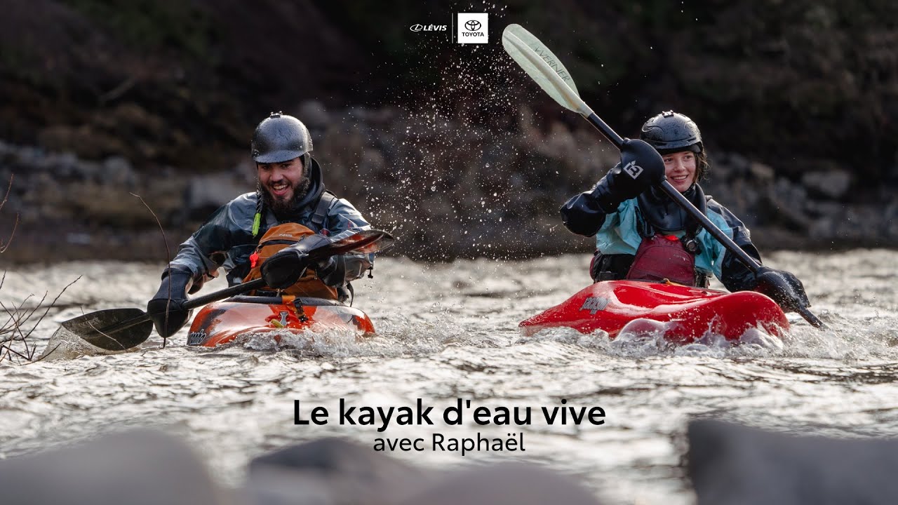 Le kayak d'eau vive avec Raphaël