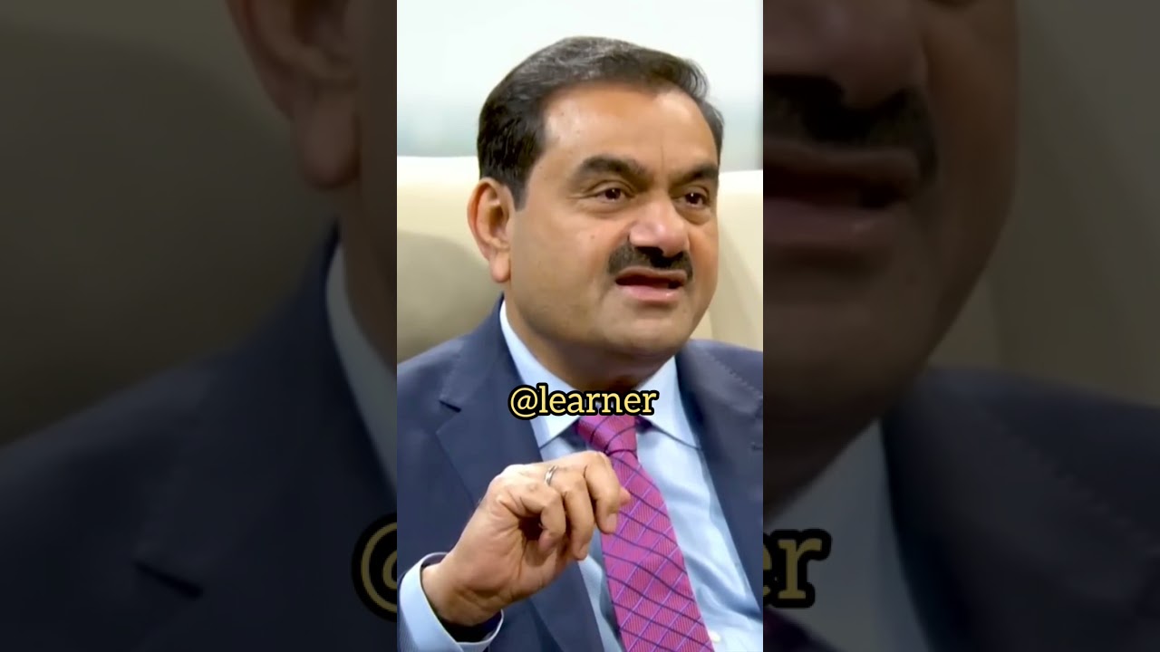 What billionaire Gautam Adani said on rich list and rankings? #learn #learner  #shorts