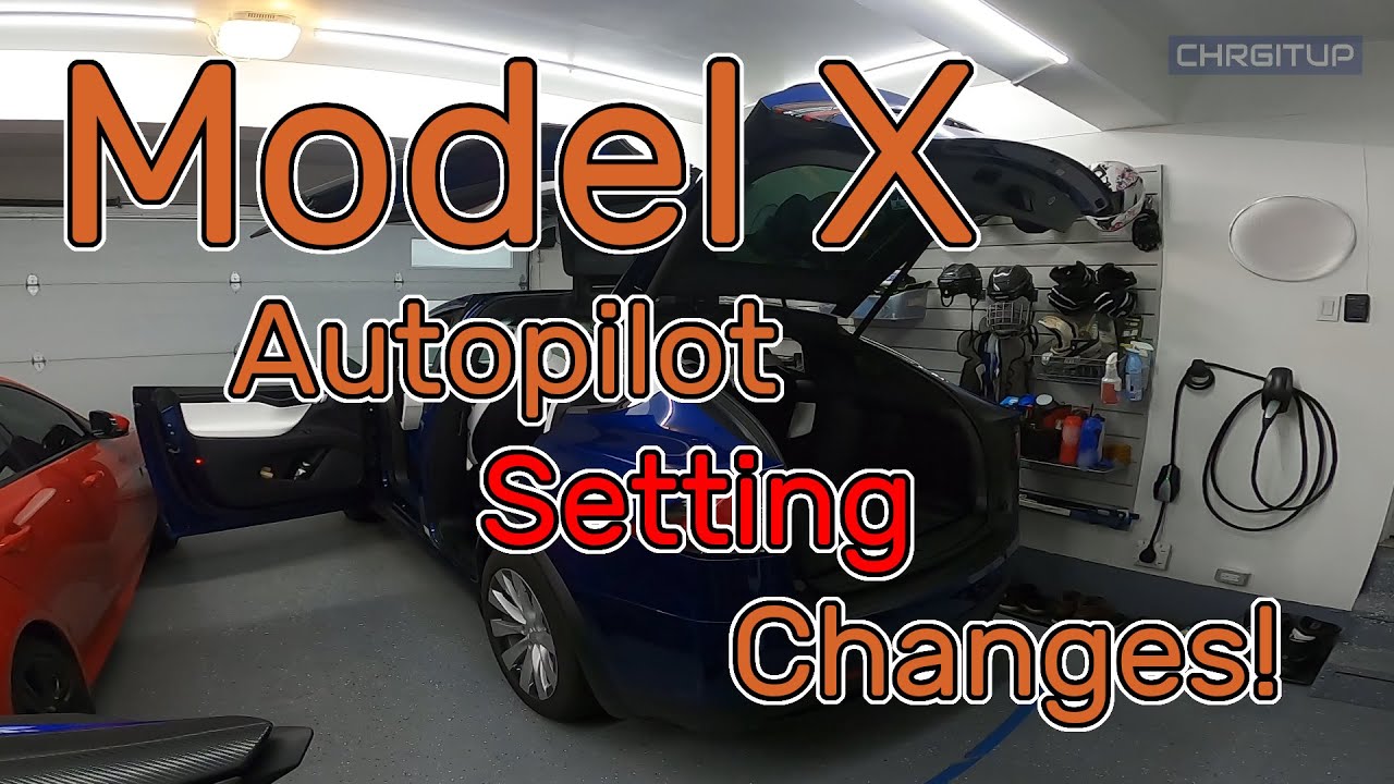 Tesla Model X - Autopilot Settings Changes!