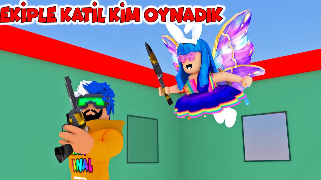 🔪EKİPLE KATİL KİM OYNADIK !😱10000 KERE KATİL OLDUM !😈| ROBLOX MURDER MYSTERY