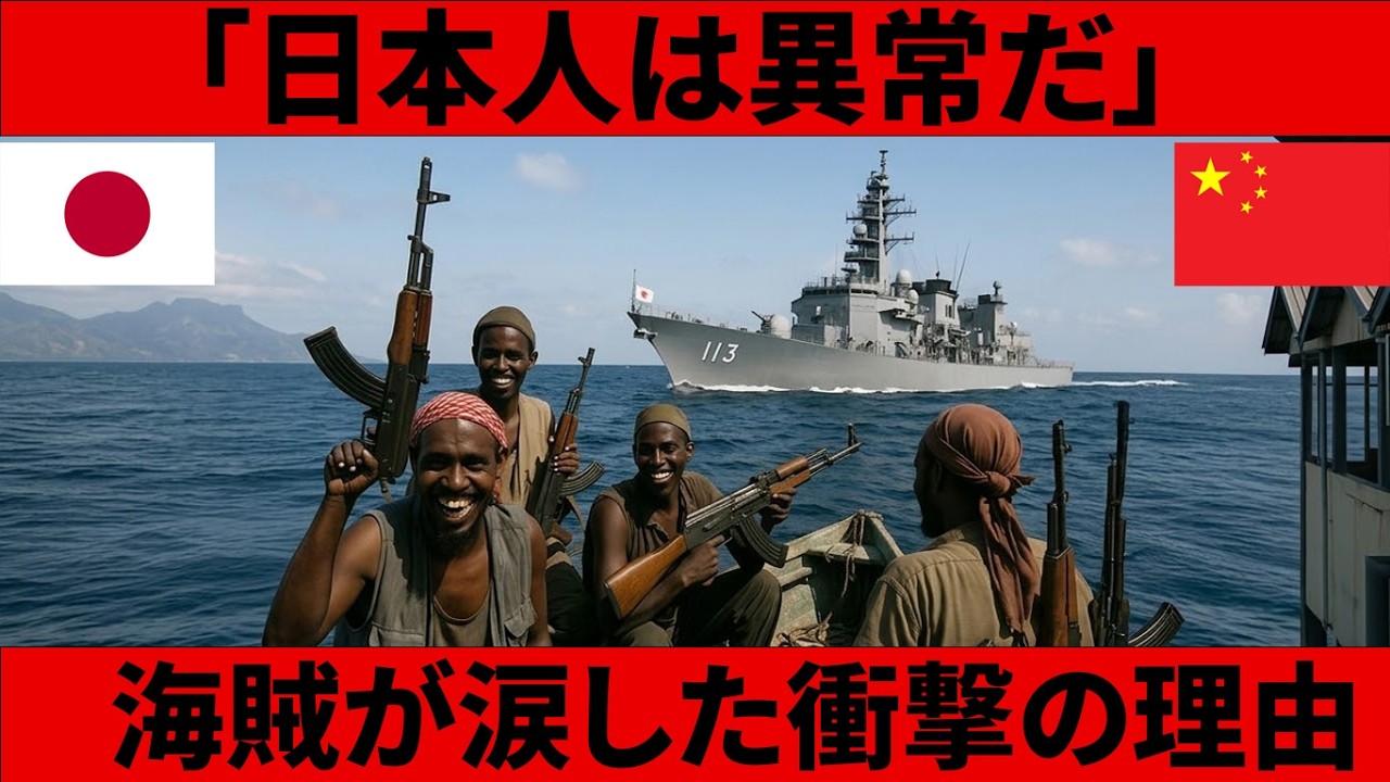 「日本人は狂っている…」捕らえたソマリア海賊を、自衛隊が“人間扱い”した衝撃の結末。