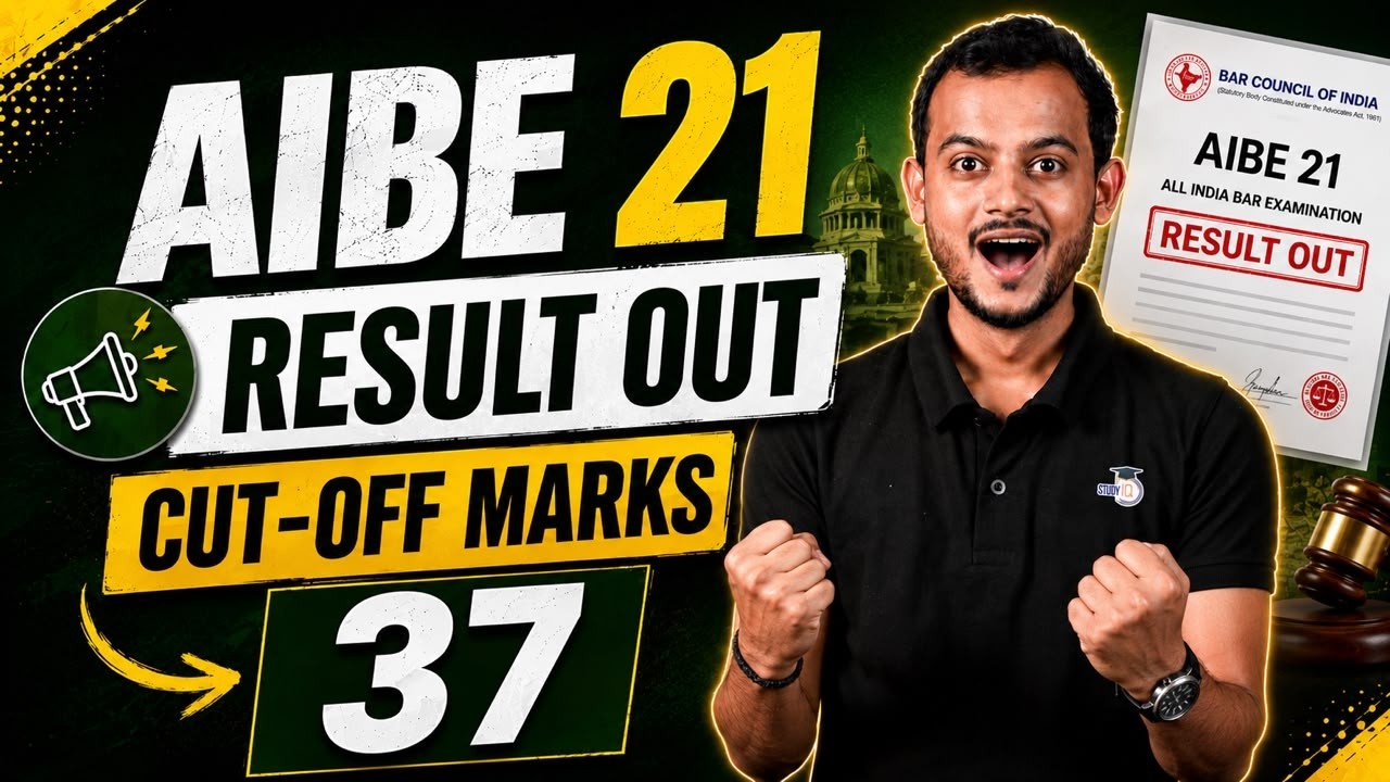 AIBE 21 Result Out! 🎉 | AIBE XXI Cut-off Marks & Pass Percentage Out ll by pranjal singh