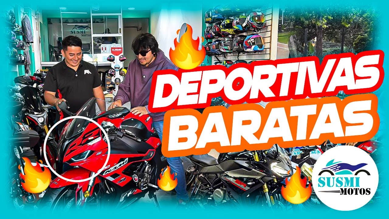 MOTOS DEPORTIVAS ⚡BARATAS EN LIMA ⚡CON MOTEABLE Y GIAN💦🏍️🏁