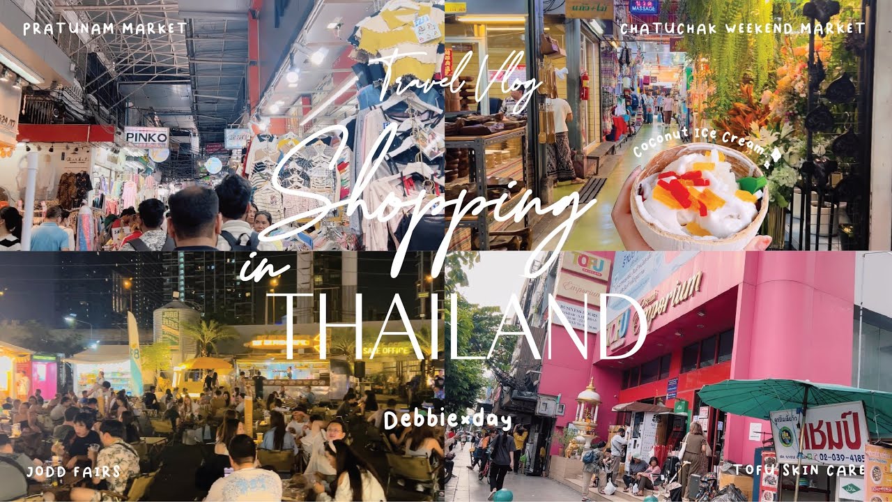 VLOG #54 🇹🇭THAI VLOG: Jodd Fairs, Chatuchak, Pratunam, Platinum, December & Siam Square🛍️