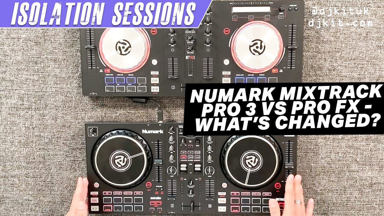 Numark Mixtrack PRO 3 vs PRO FX comparison - What's the difference & should you upgrade? #TheRatcave
