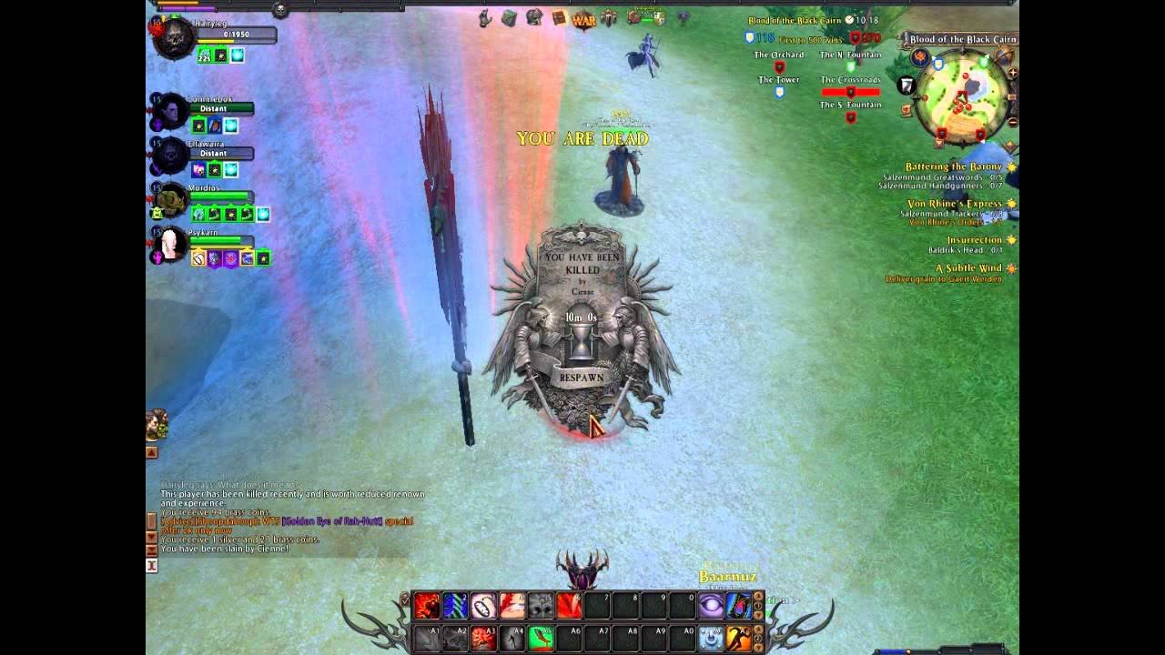 Warhammer Online RvR with Disciple of Khain! MMORPG