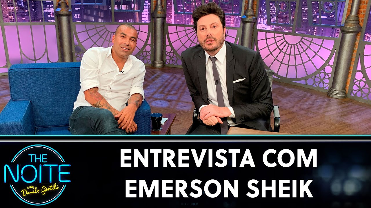 Entrevista com Emerson Sheik | The Noite (08/03/21)