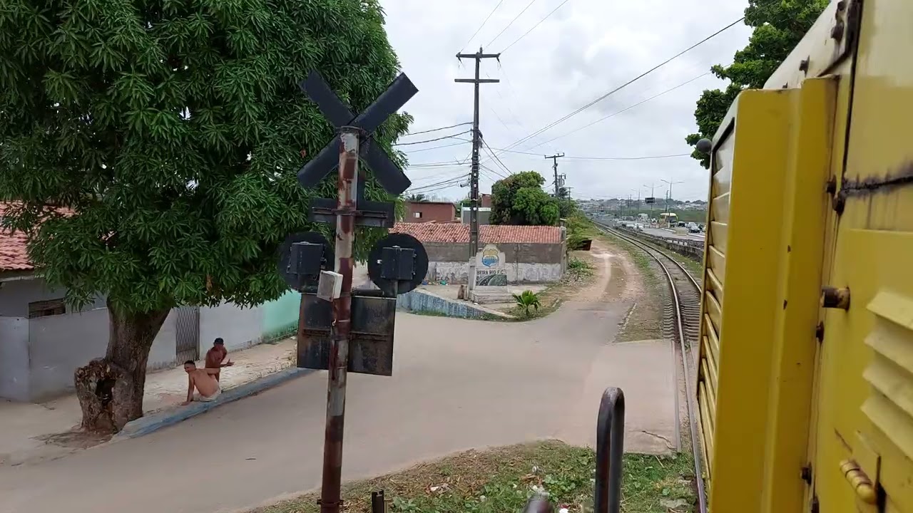 Vista da cabine, Locomotiva Alco RS-8 6013