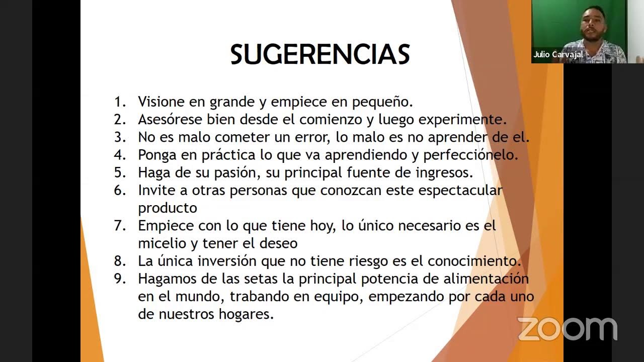 Control de plagas e infraestructura para cultivo de Setas