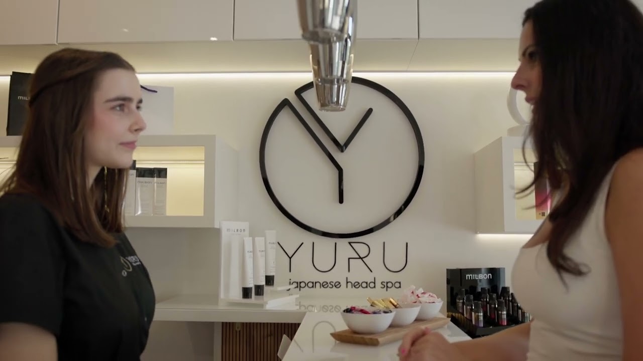 YURU Japanese Head Spa Image Video Loop Version