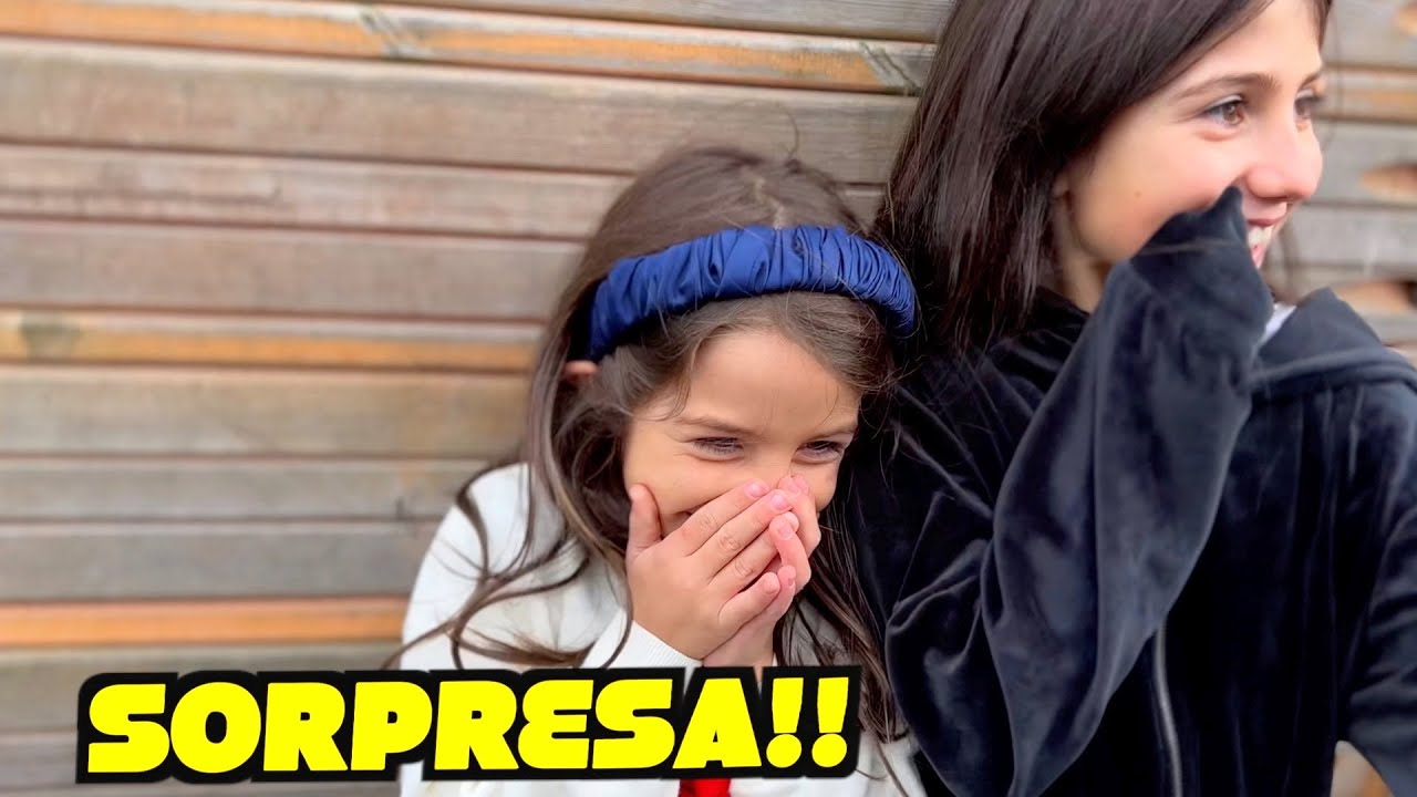 SORPRESA a Isabella e Aria, le andiamo a prendere a scuola! 