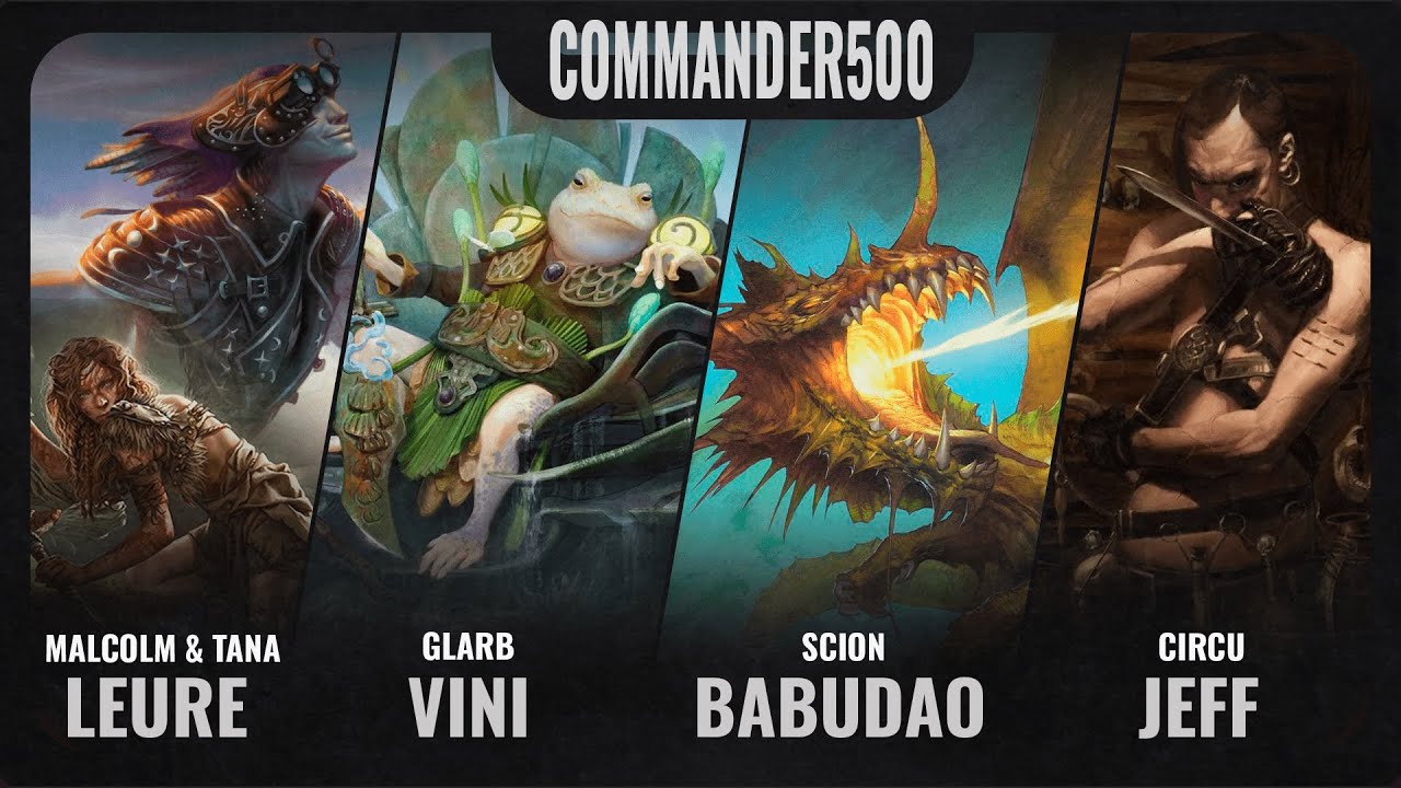⚔️ GAMEPLAY #COMMANDER500 - TEMUR PIRATES vs GLARB vs SCION vc CIRCU - #commander #cEDH #cmd500 #mtg