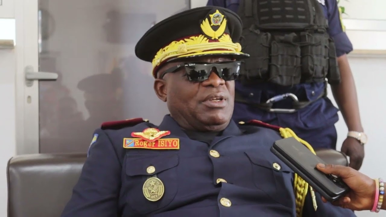 PNC LUALABA : RETOUR DU GEN. MAJOR ROGER ISIYO , COMMISSAIRE PROVINCIAL DE LA PNC