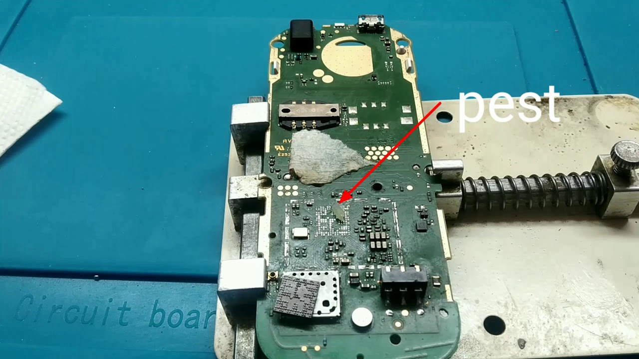 Nokia 105 TA1010 dead Solution (cpu Reballing)💥