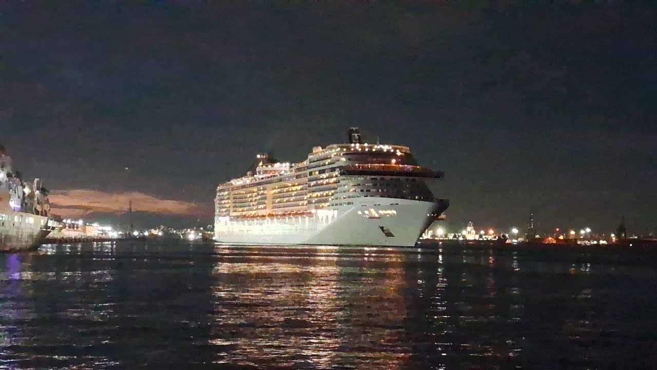 MSC Fantasia saindo do Rio de Janeiro 08/01/2026