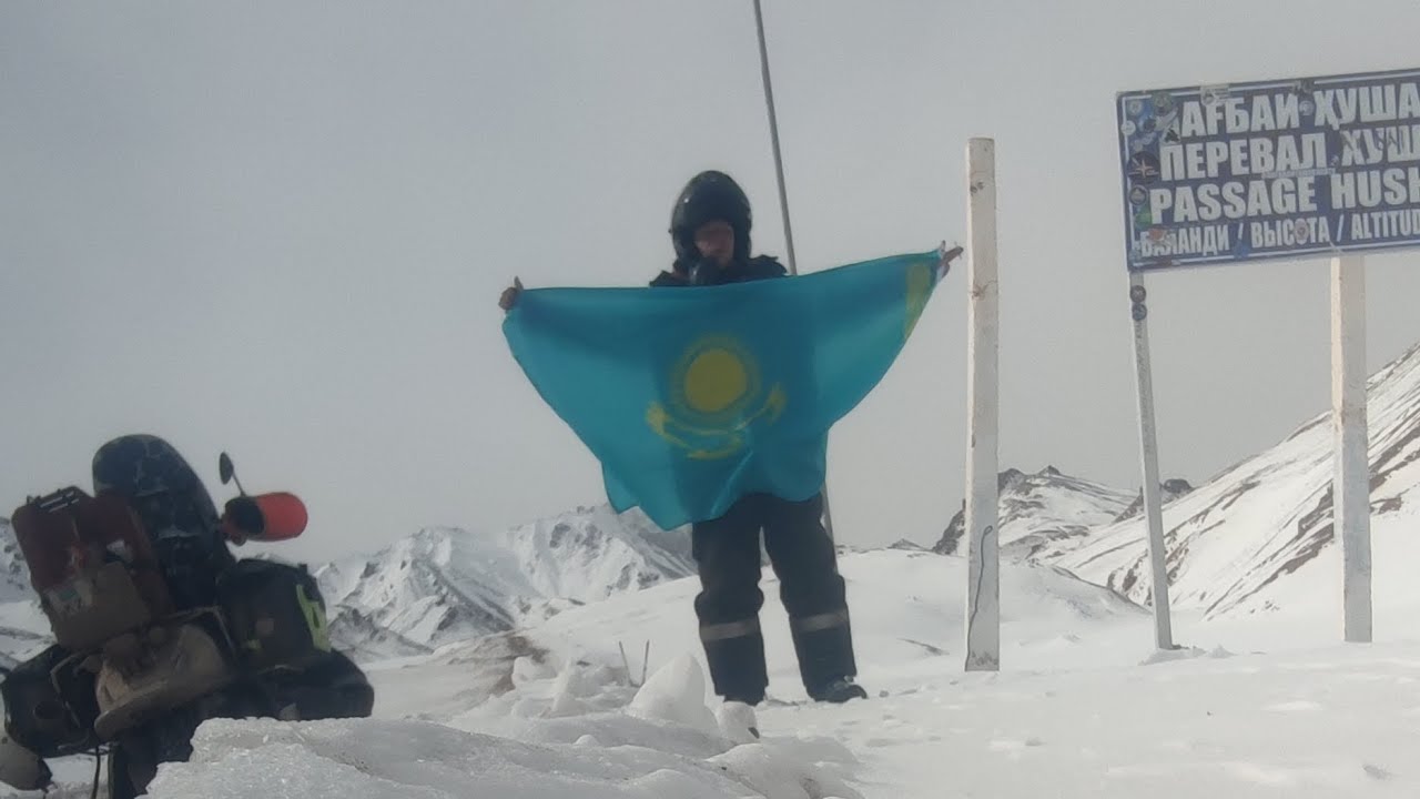 Зимний Памир 2025. Январь. Скутер. Winter Pamir Highway 2025.01. Scooter.