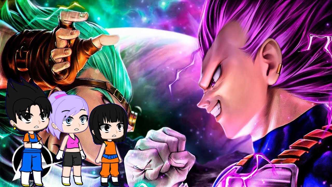 Dragon ball multiverse react Rap do Vegeta vs Granola