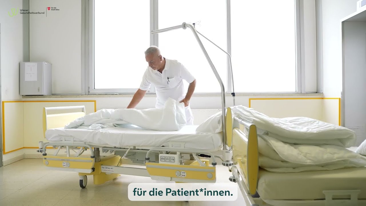 Waschstraße für Krankenhausbetten | Klinik Landstraße