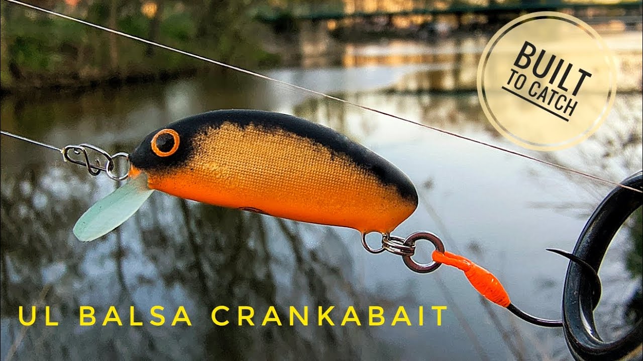 Lure Making UL Balsa Crankabait - Built to Catch