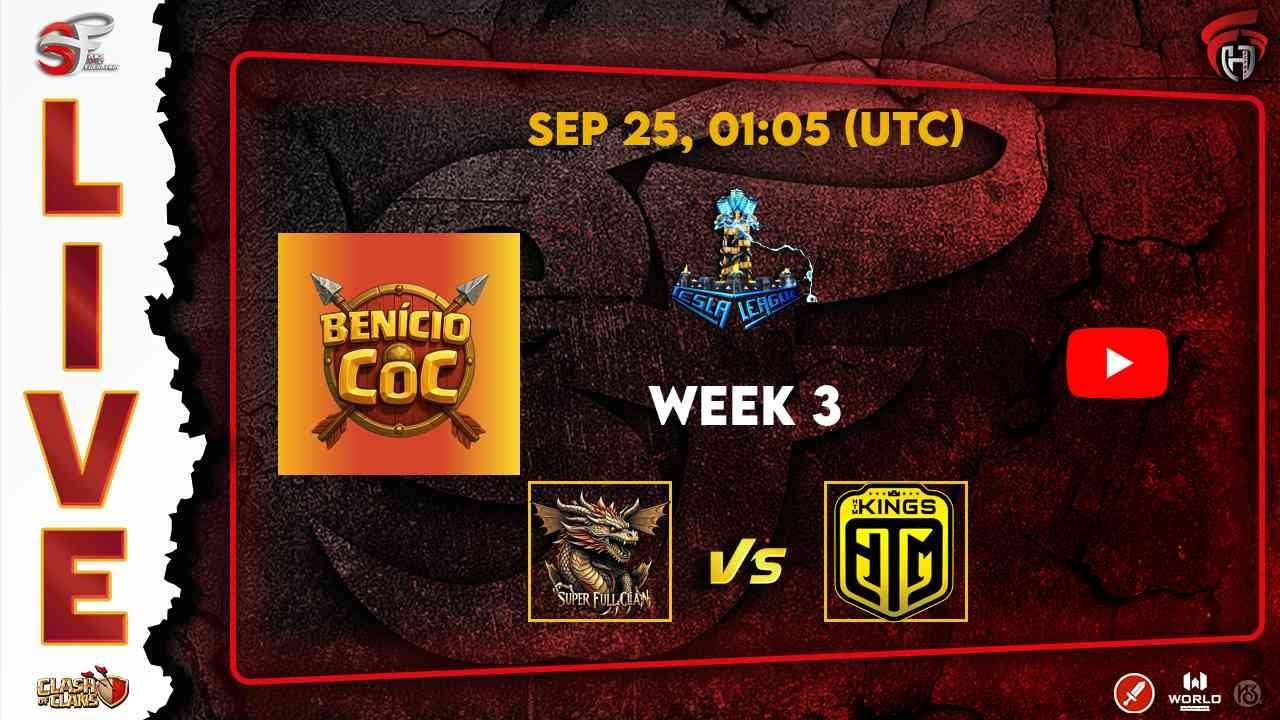 Tesla League - Week 3: Super Full Clan × HTM Kings and Zeus Esports × OD SPORTS
