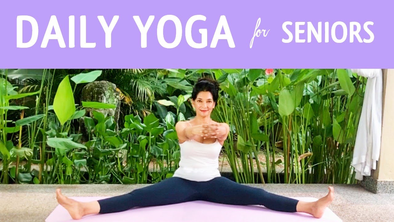 Ежедневные тренировки по йоге для пожилых людей — Target Yoga