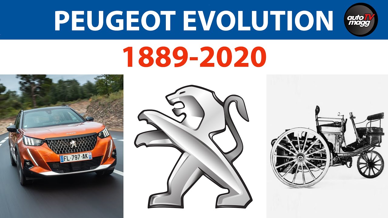 История и эволюция Peugeot / 1889 - 2020