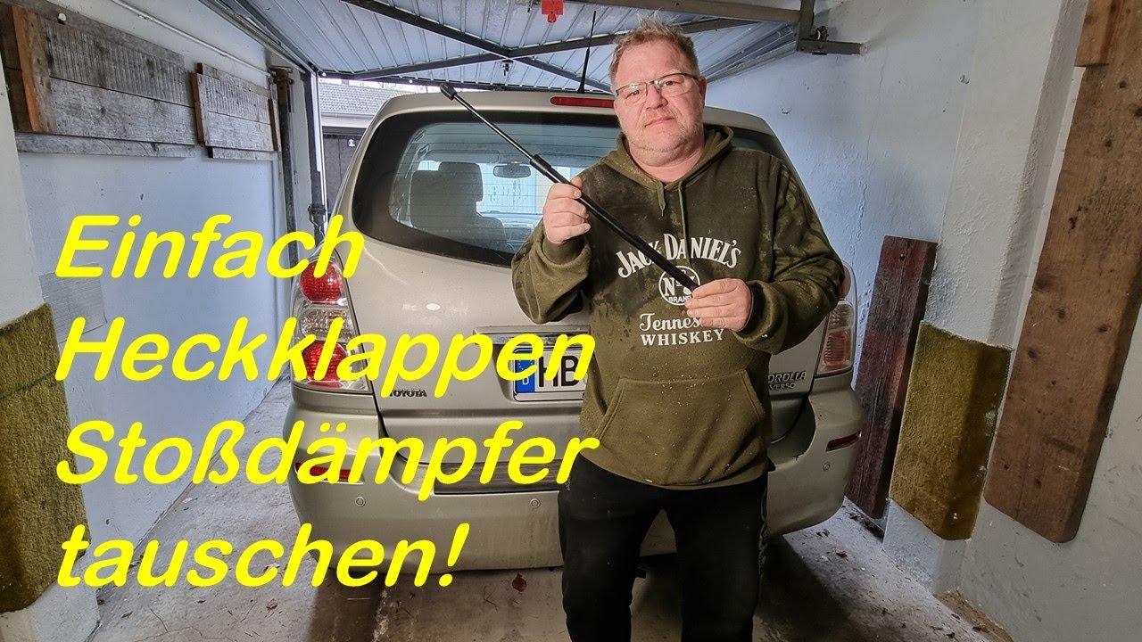 So einfach Toyota Heckklappen Dämpfer tauschen!