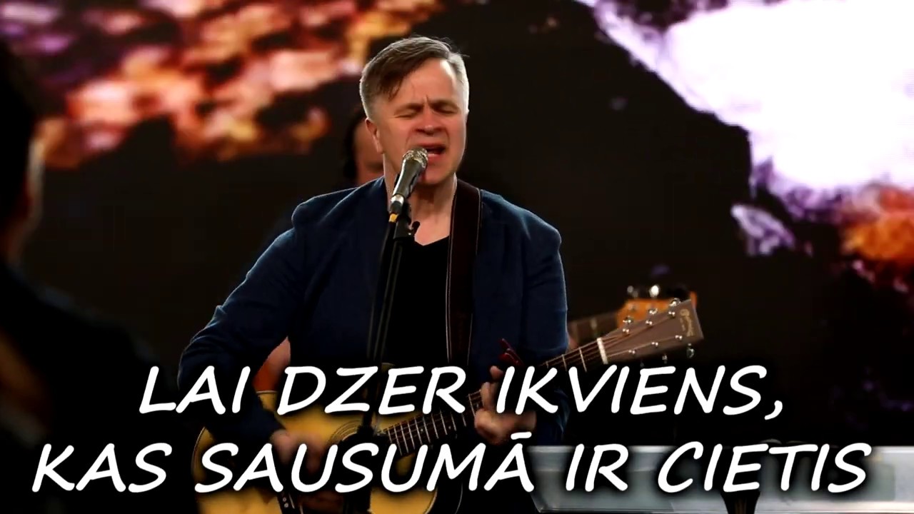 Valdis Indrišonoks - Lai līst pār mums Tavas mīlas lietus (LKG)
