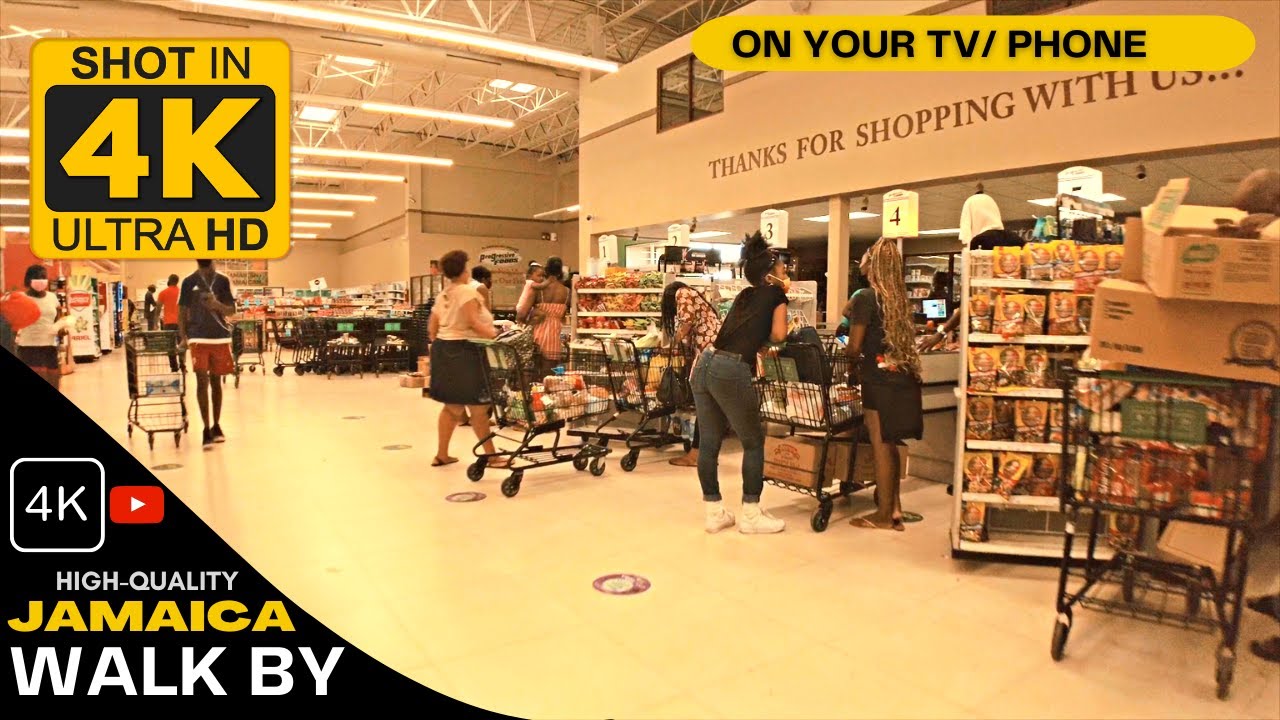 ✔️Sovereign Village And Sunshine Mall Portmore Full Tour Jamaica 2022