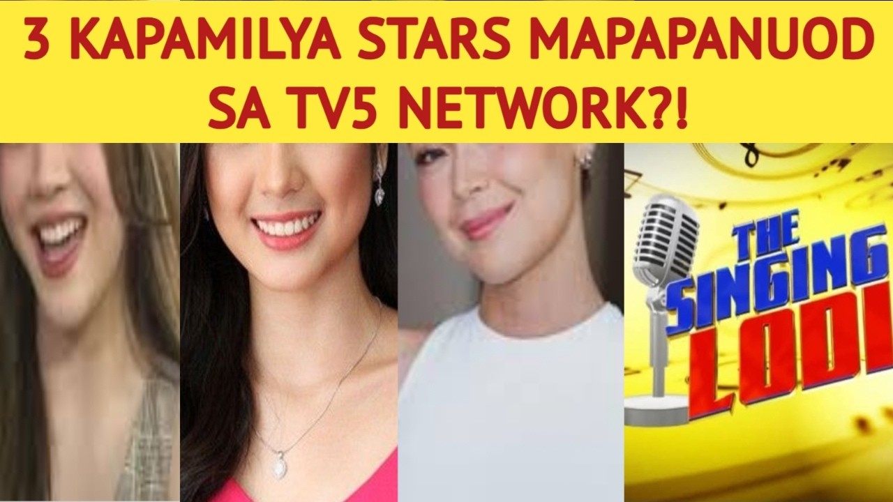 3 KAPAMILYA STARS MAPAPANUOD SA TV5 NETWORK?!