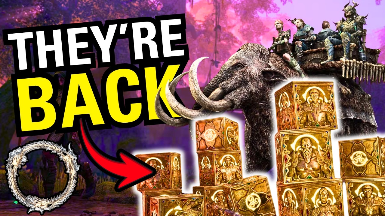 ESO August 2026 Crown Store Showcase & Roadmap &mdash; Diamond Anniversary Crates Return!