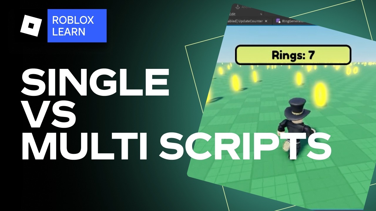 Single vs Multi script architecture on Roblox