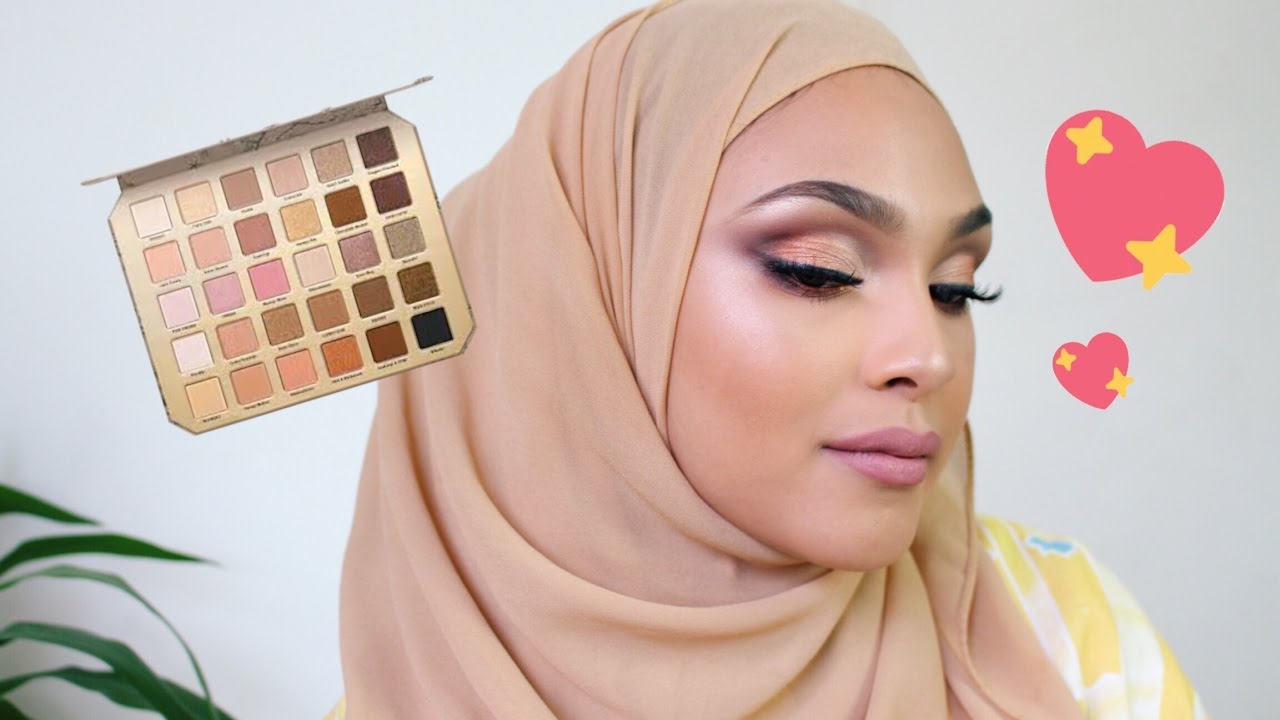 SPRING MAKEUP LOOK! Too Face Natural Love Palette ♡